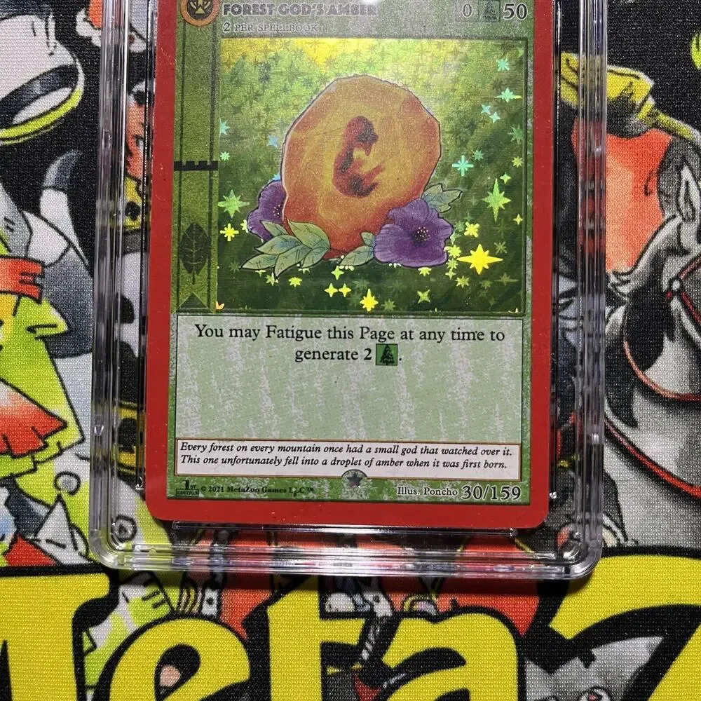 Metazoo Forest God’s Amber Mint 9 CGC Full Holo Cryptid Nation 1st Edition